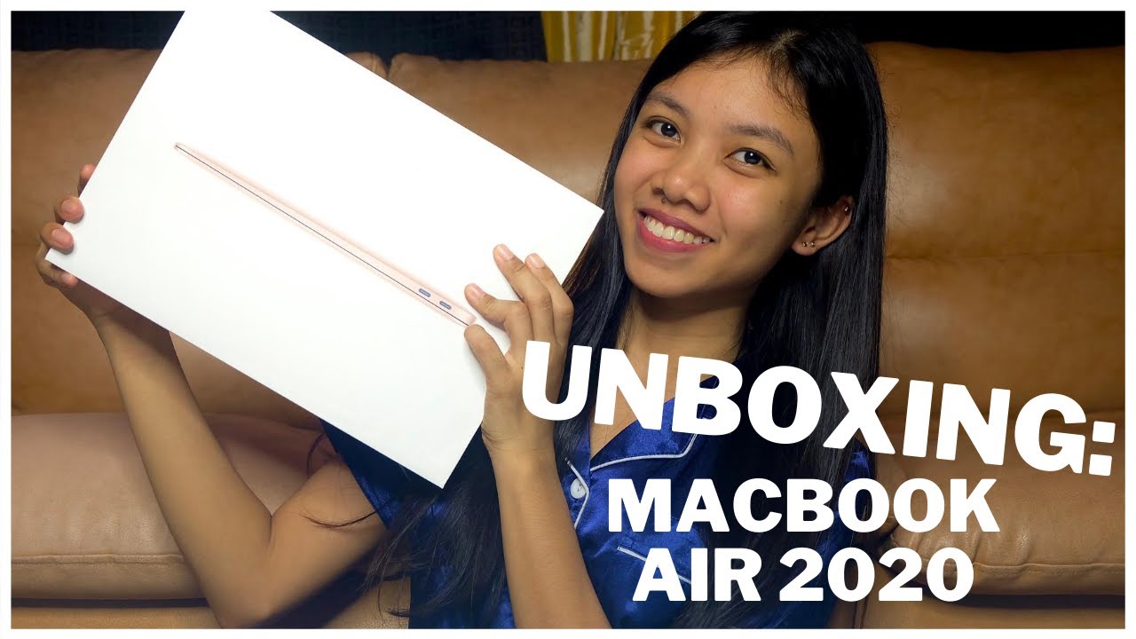 MACBOOK AIR 2020 UNBOXING || Shayrie Wynne || Philippines