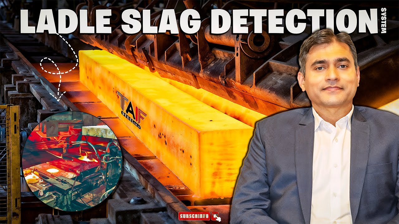 🚨 Advanced Steelmaking! | Ladle Slag Detection System Explained 🔥⚙️