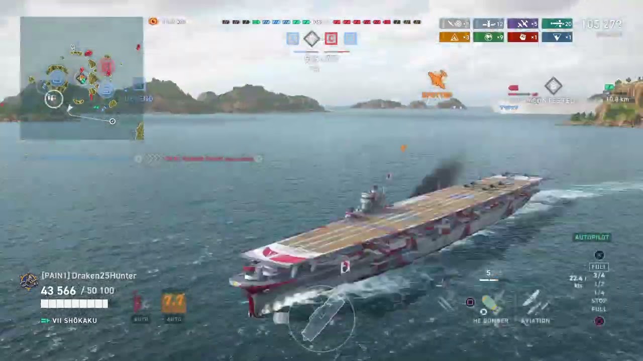 World of Warships: Legends Shokaku High Caliber
