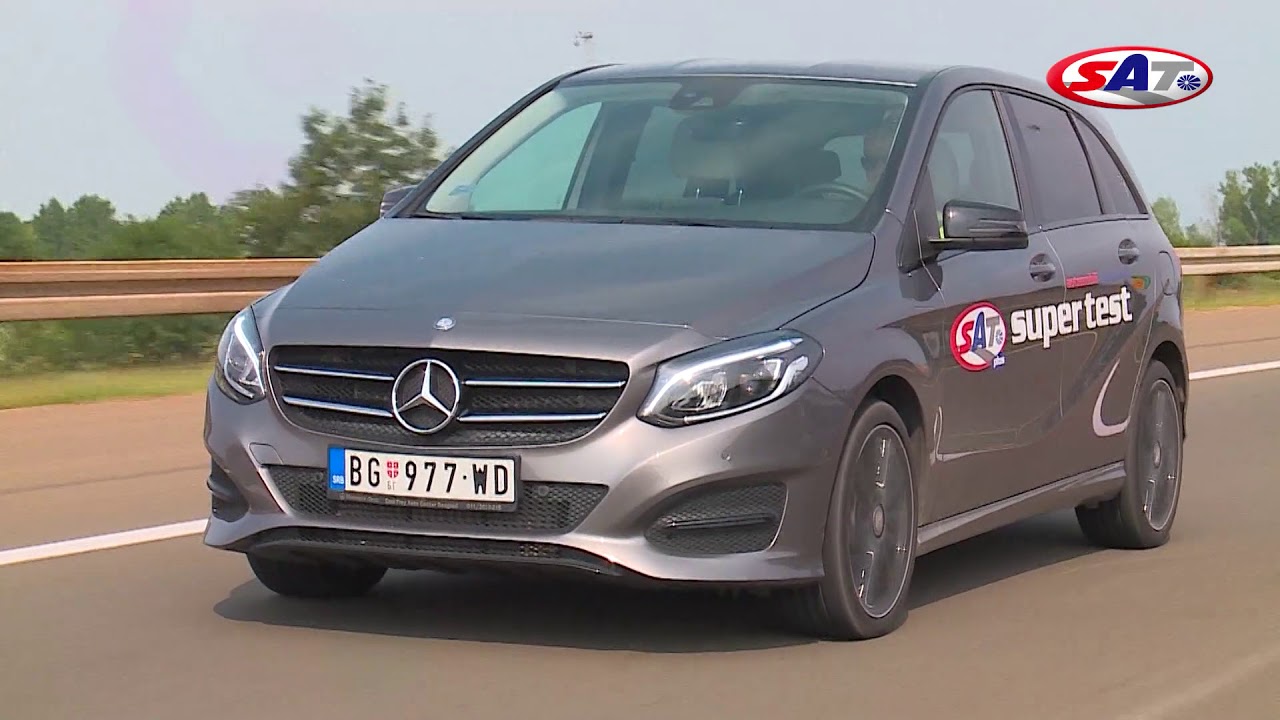 Mercedes-Benz B-Klasse - Finale supertesta – Emisija SAT 15.10.2017.