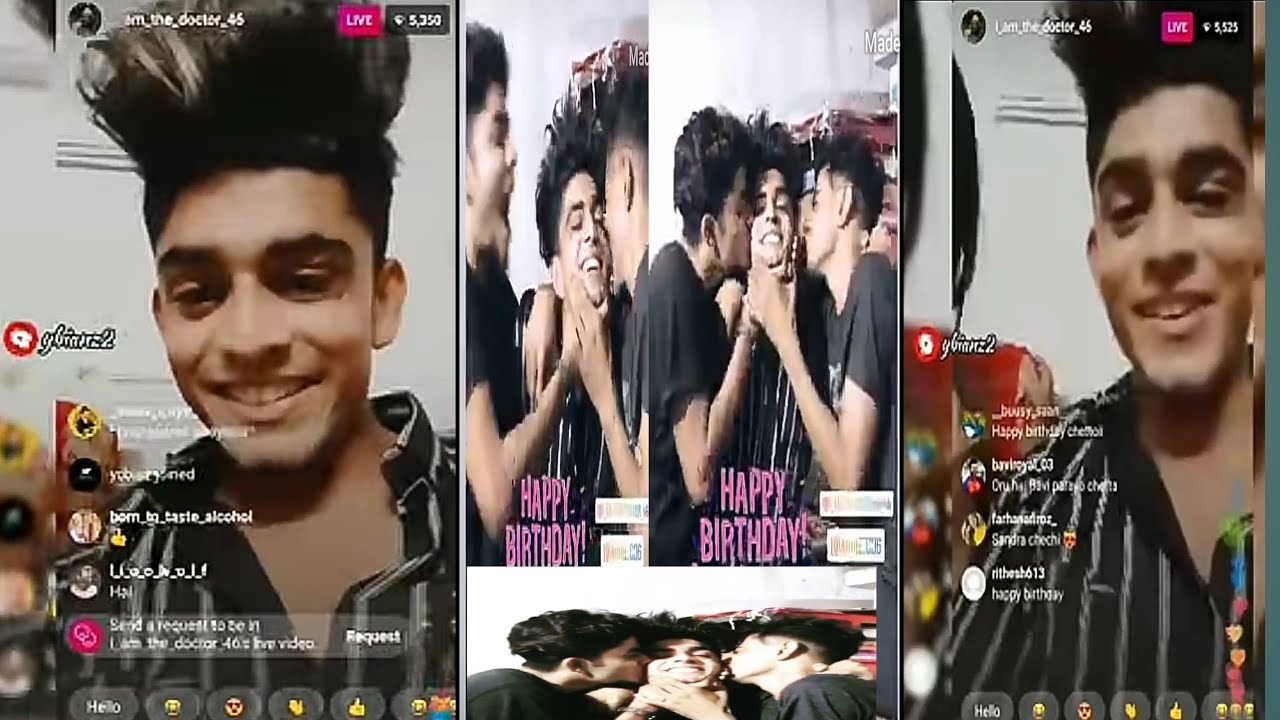 Steeve joseph birthday live in instagram l tiktok ll birthday ll celebrations ll live mallul kerala
