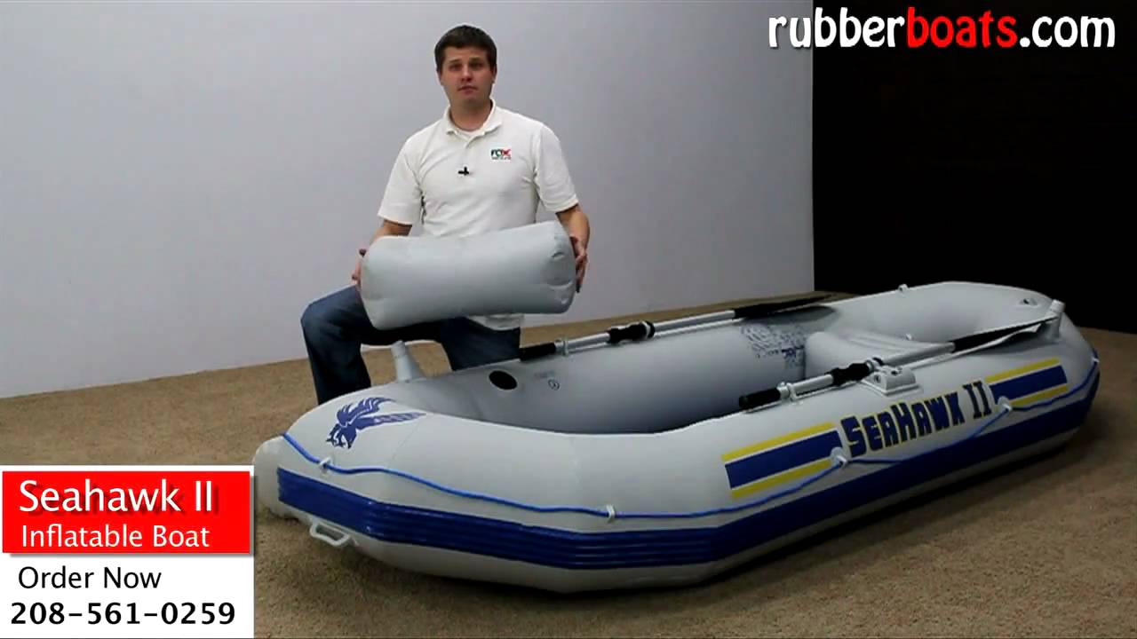 Intex Seahawk ii 2 Inflatable Fishing Boat Video Review by Rubber Boats