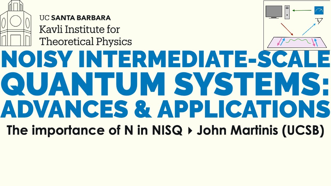The importance of N in NISQ ▸  John Martinis (UCSB)