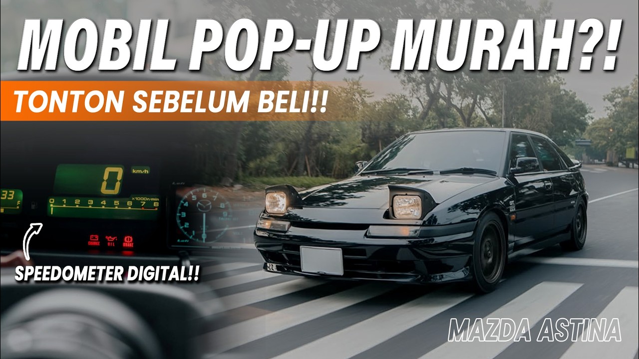 MAZDA ASTINA APAKAH MASIH LAYAK DIBELI?! AE 86 PAKET HEMAT