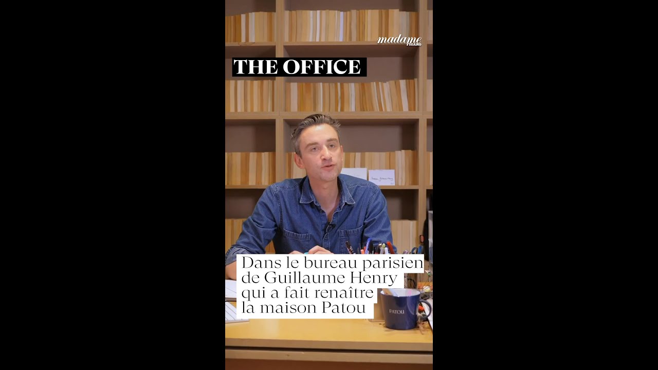 📌 The Office : dans le bureau parisien de Guillaume Henry qui a fait renaître la maison Patou #patou