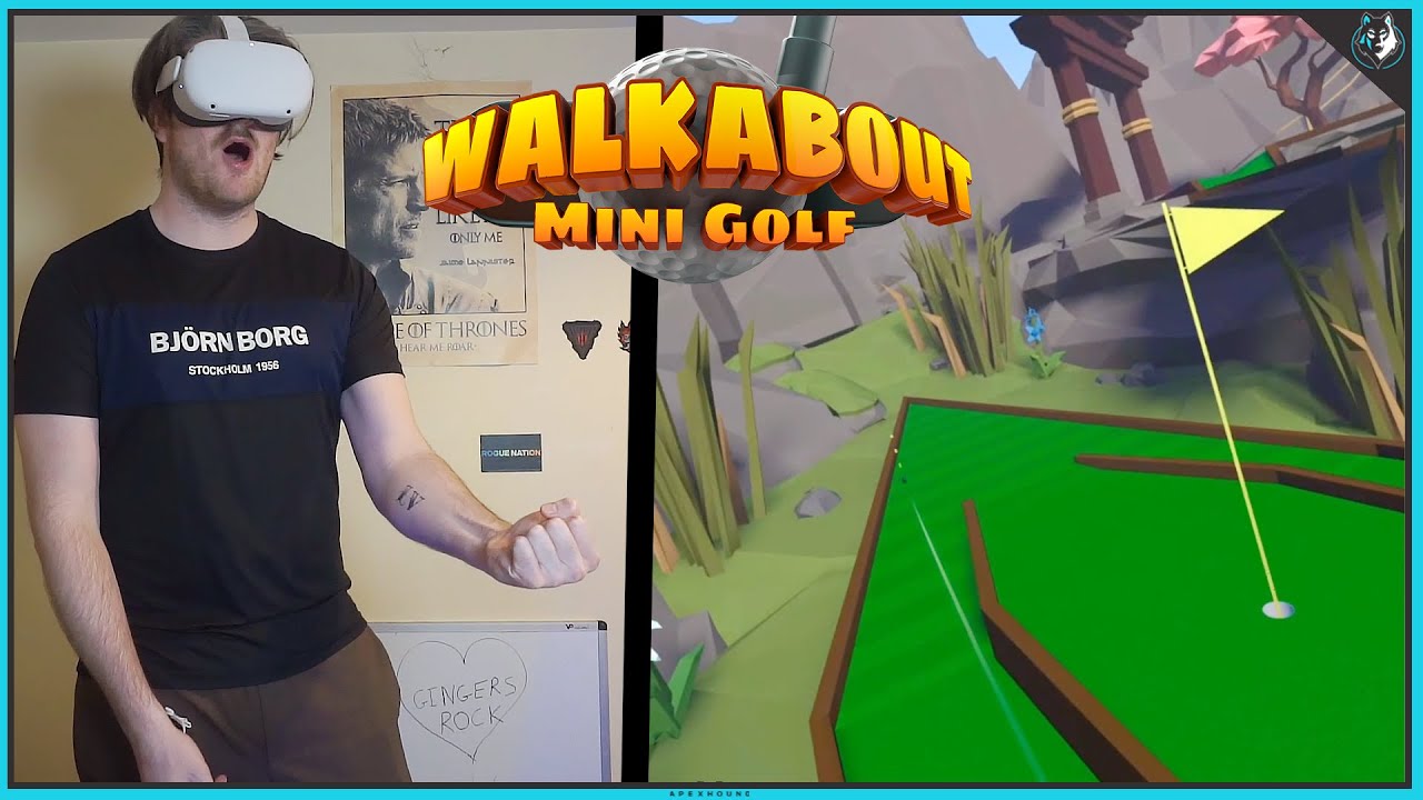 MINI GOLF IN VR - Walkabout Mini Golf Part 1 | Oculus Quest 2 Gameplay