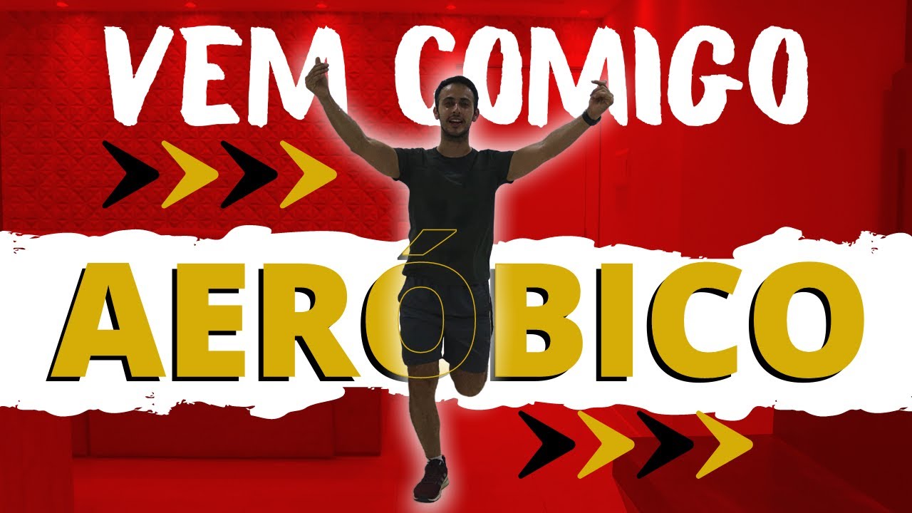 Treino aeróbico para emagrecer 30 minutos (TREINO EM CASA) - Exercícios aeróbicos para fazer em casa