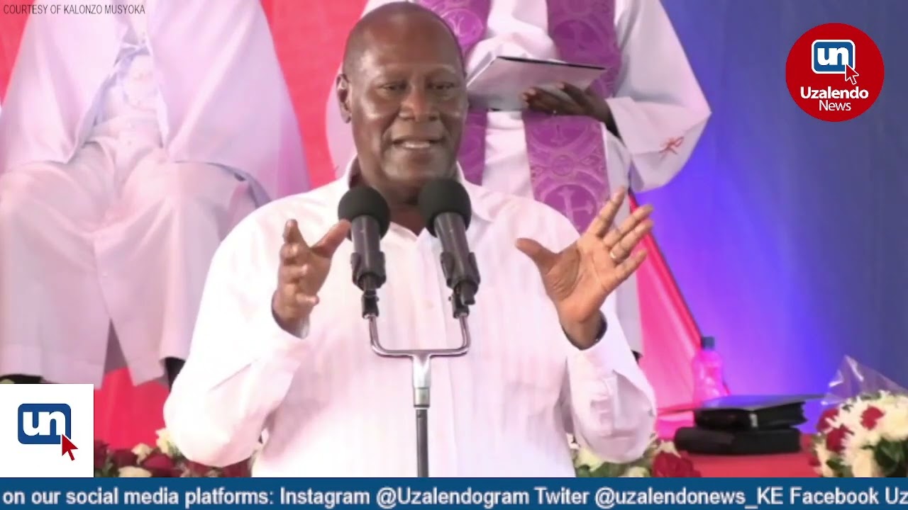 Kitui County Governor Malombe's Remarks During a Burial in Kitui - Full
