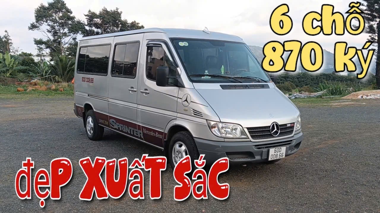 💥 SPRINTER 2005 6 CHỖ VAN 🚐 XE ĐẸP XUẤT SẮC CHỈ 135 TRIỆU | ÔTÔ THANH XUÂN