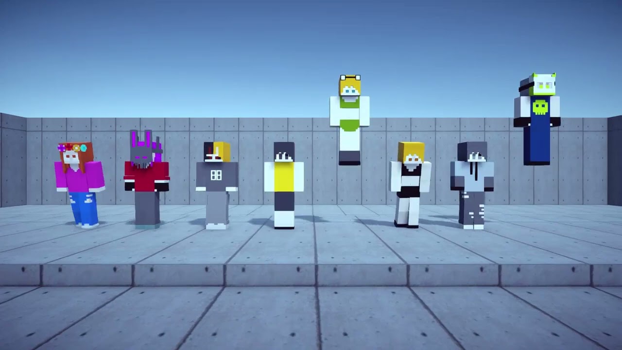 Voxel Character Models - Animation 