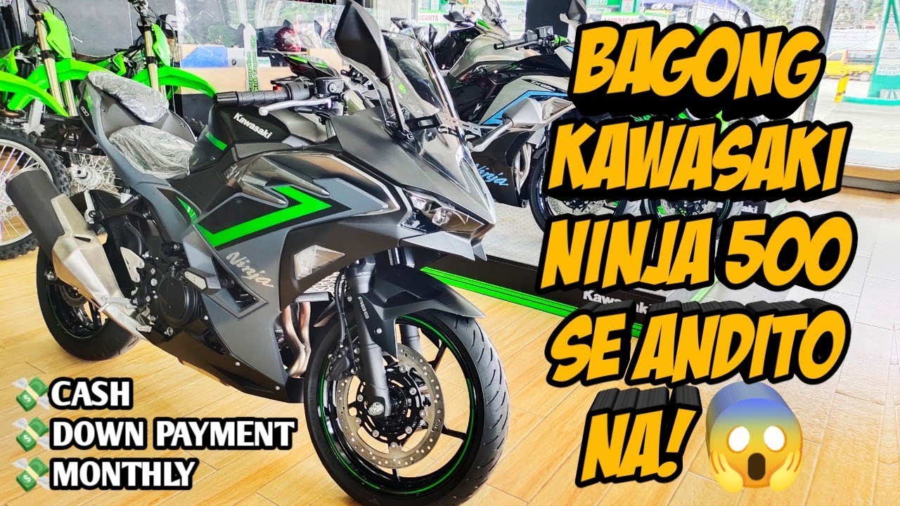 Bagong Kawasaki Ninja 500 SE Andito Na! Sana Hinintay Nyo To! Grabe Super Hype!😱 Langga Gail