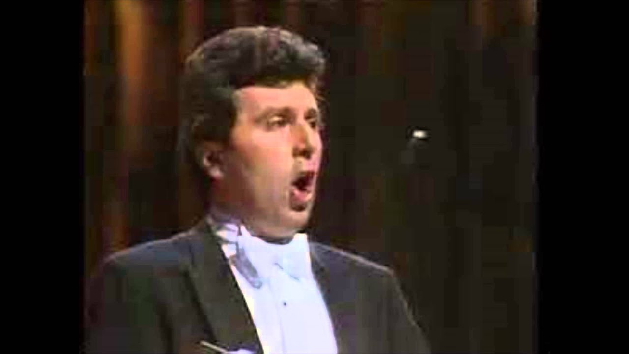 LIVE! Jerry Hadley - Una futiva lagrima - Donizetti - 1984 recital