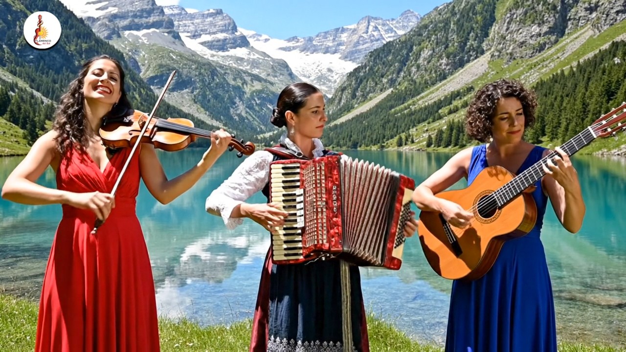RELAXING INSTRUMENTAL MAGIC — Flamenco Guitar, Accordion & Irish Flute Chill Music