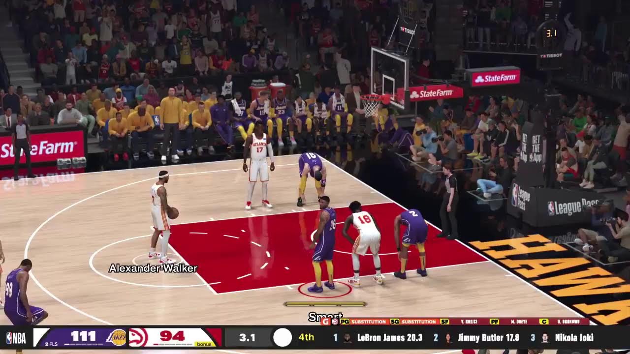 NBA 2K26 | Lakers @ Hawks