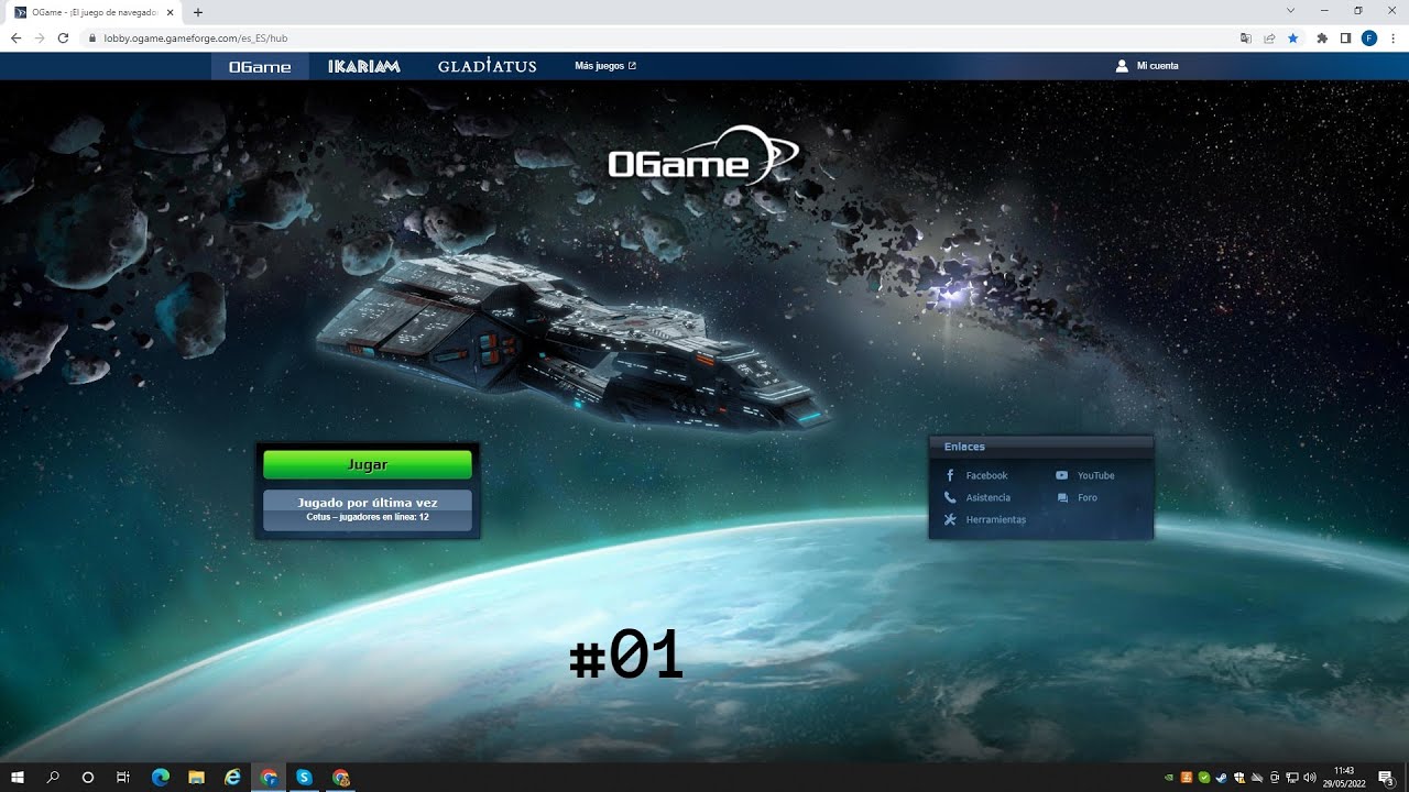 OGAME   01 Comenzamos