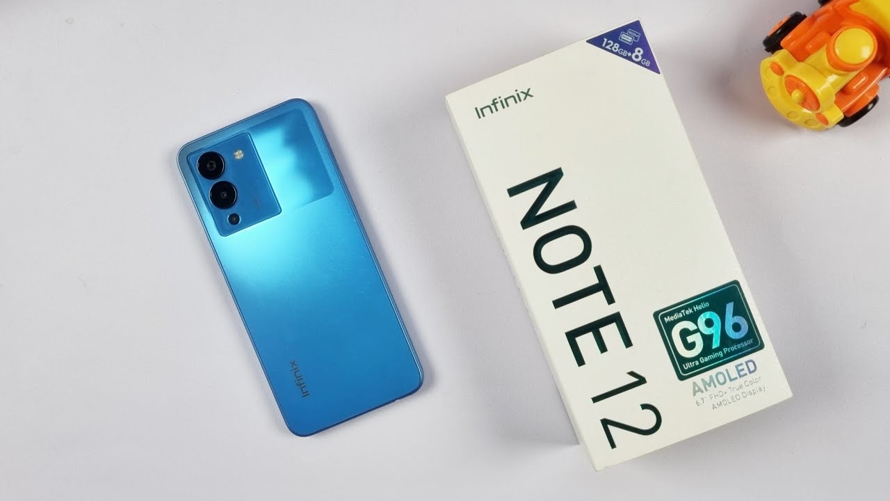 Infinix Note 12 G96 Sapphire Blue Unboxing & Camera Test 2023