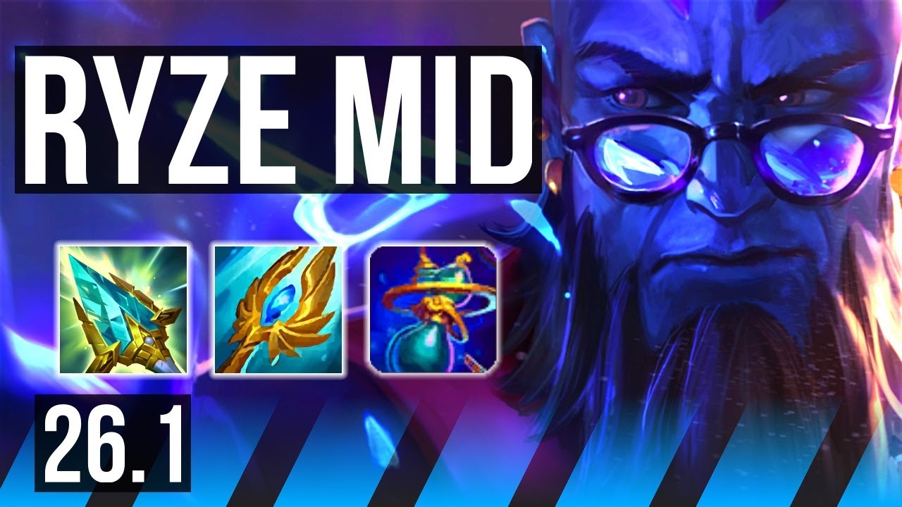RYZE vs MORDEKAISER (MID) | KR Diamond | 26.1