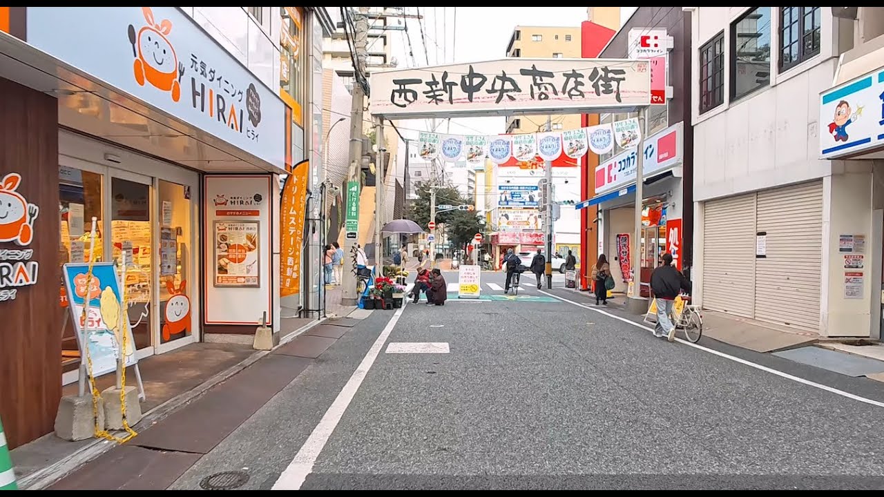 Walking Through Nishijin Shopping Street, Fukuoka | 4K Japan Walk • Real City Sounds
