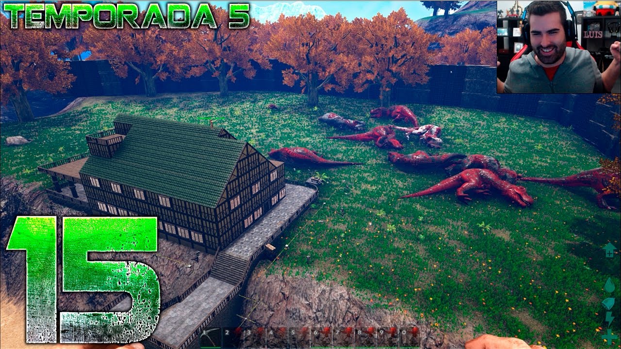 LA CASA MAS BONITA QUE HE CONSTRUIDO! MATA A 15 ALPHAS! | SOLO EN LA ISLA #15 | Temporada 5