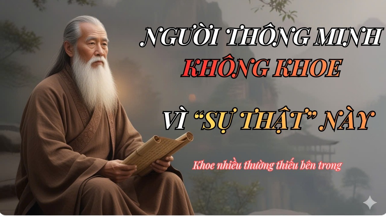 Người Thông Minh Không Khoe Cuộc Sống: Vì Họ Biết Một Sự Thật Đáng Sợ -  Đạo Xưa Tâm Nay
