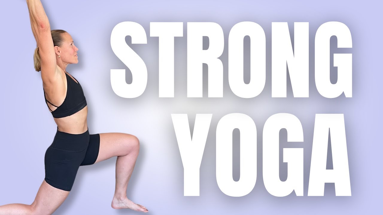 20 MIN Strong Yoga | Improve Balance, Mobility + Strength | NO EQUIP + NO REPEATS