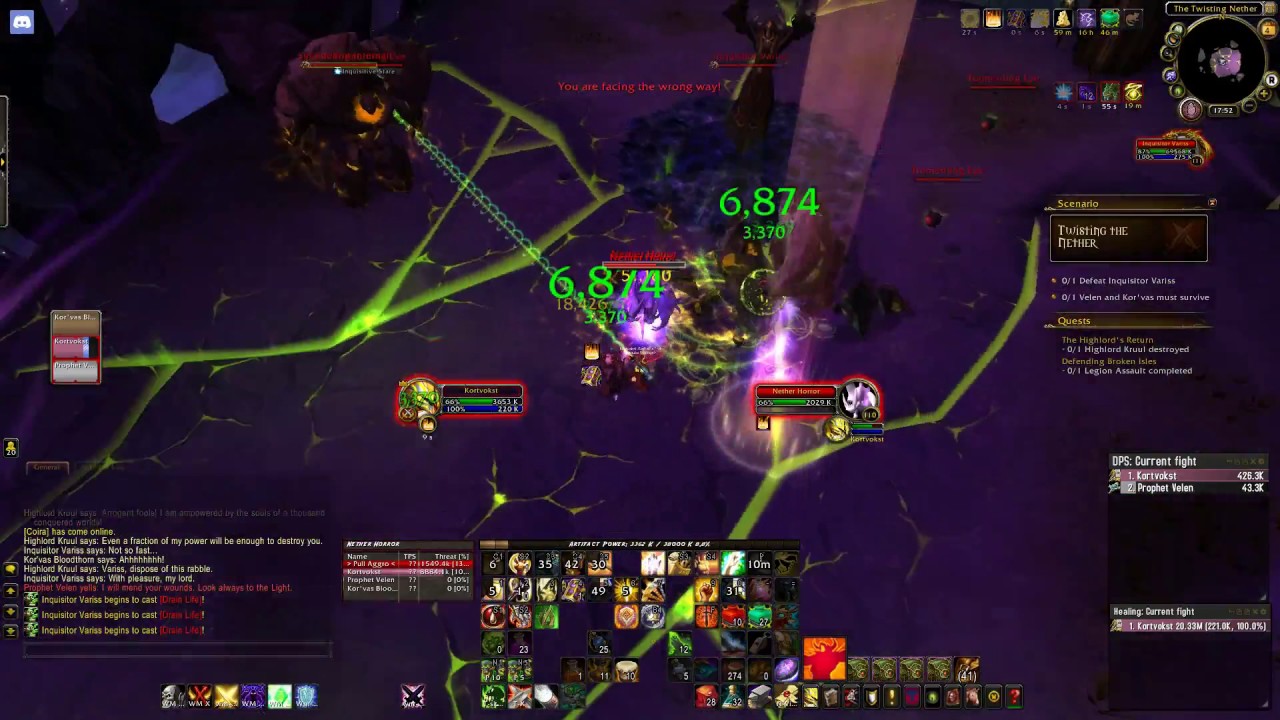 Protection Paladin Artifact Challenge Wipefest