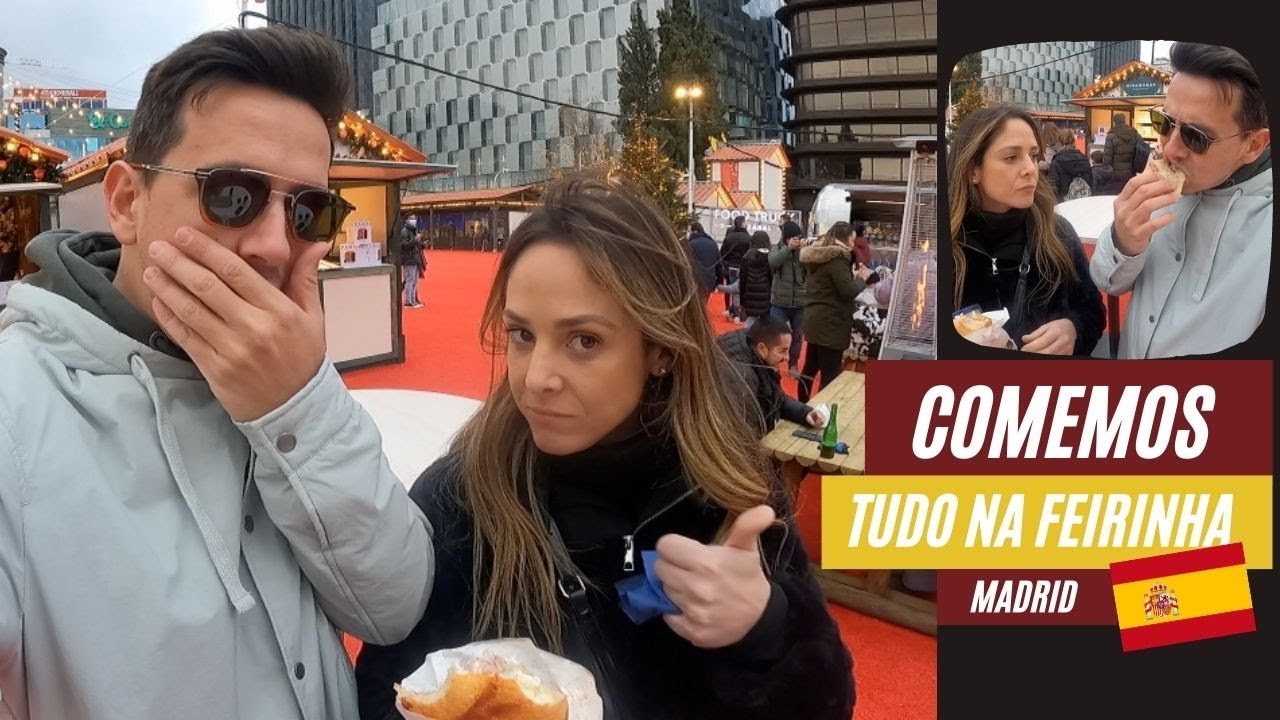 A MELHOR FEIRINHA DE NATAL DE MADRID | O que fazer no Natal em Madrid?