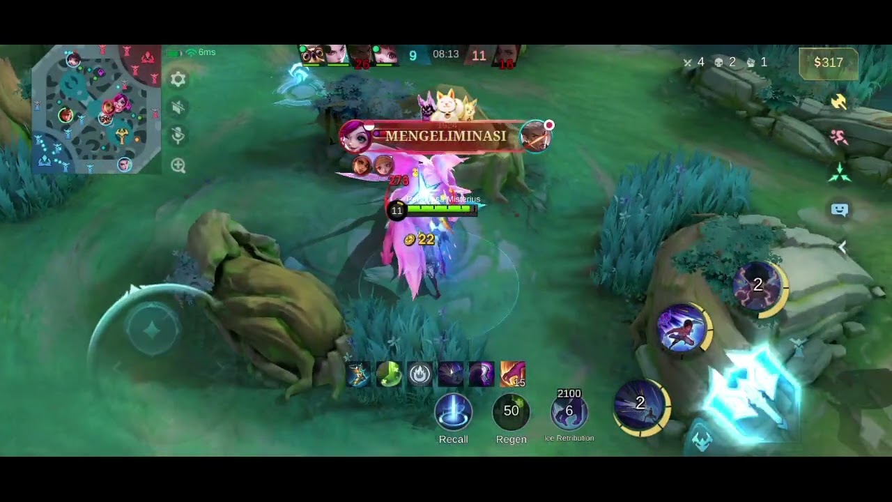 HERO YIN PENGUASA MISTERIUS HAMPIR NYERAH - Mobile Legends