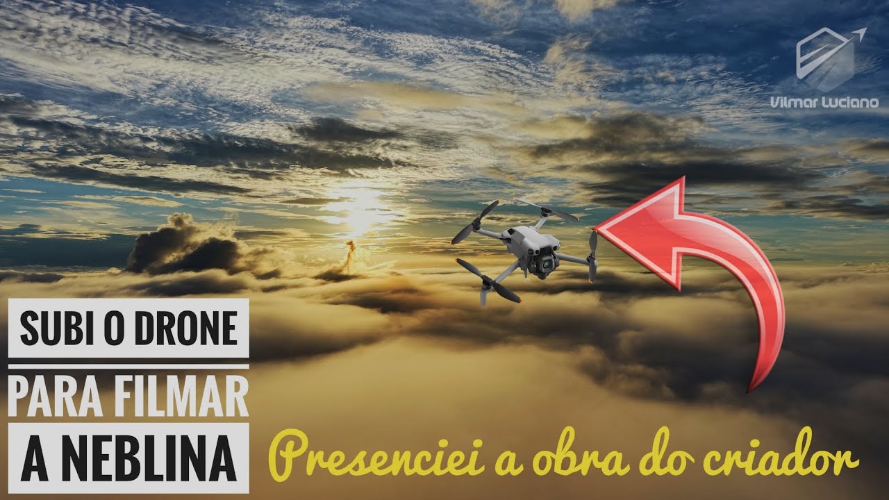 Subi o drone para filmar a neblina e senti a presença de Deus. #drone #dji #sky #sjcampos #m83 