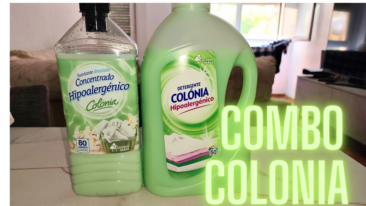 ✅ PROBANDO EL DETERGENTE Y SUAVIZANTE COLONIA 