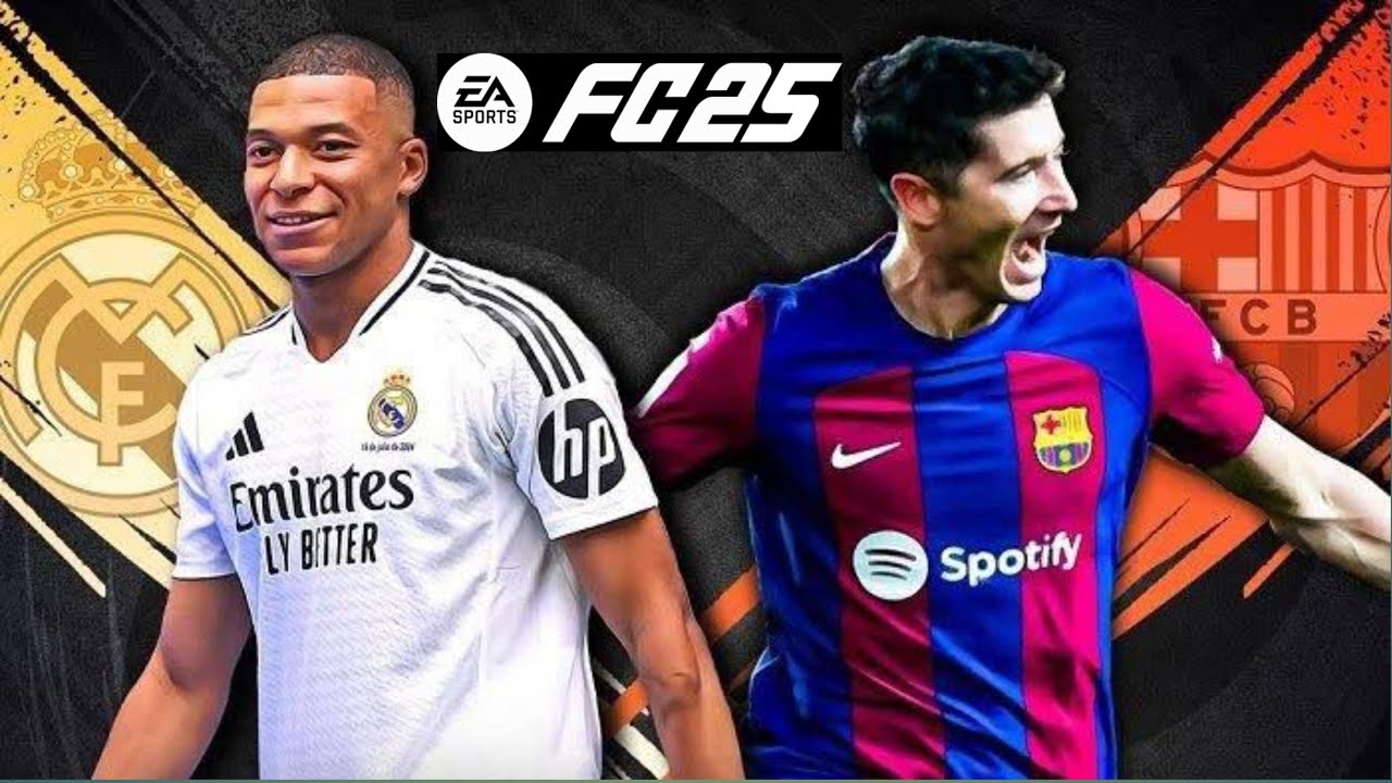 El Clásico FC25 (PS4 Slim) Gameplay