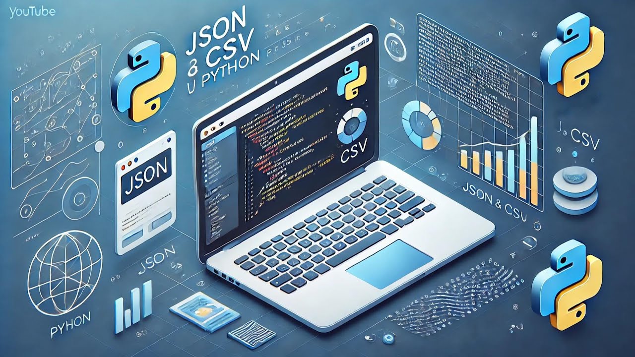 Работа с данными: JSON и CSV в Python | Python для начинающих