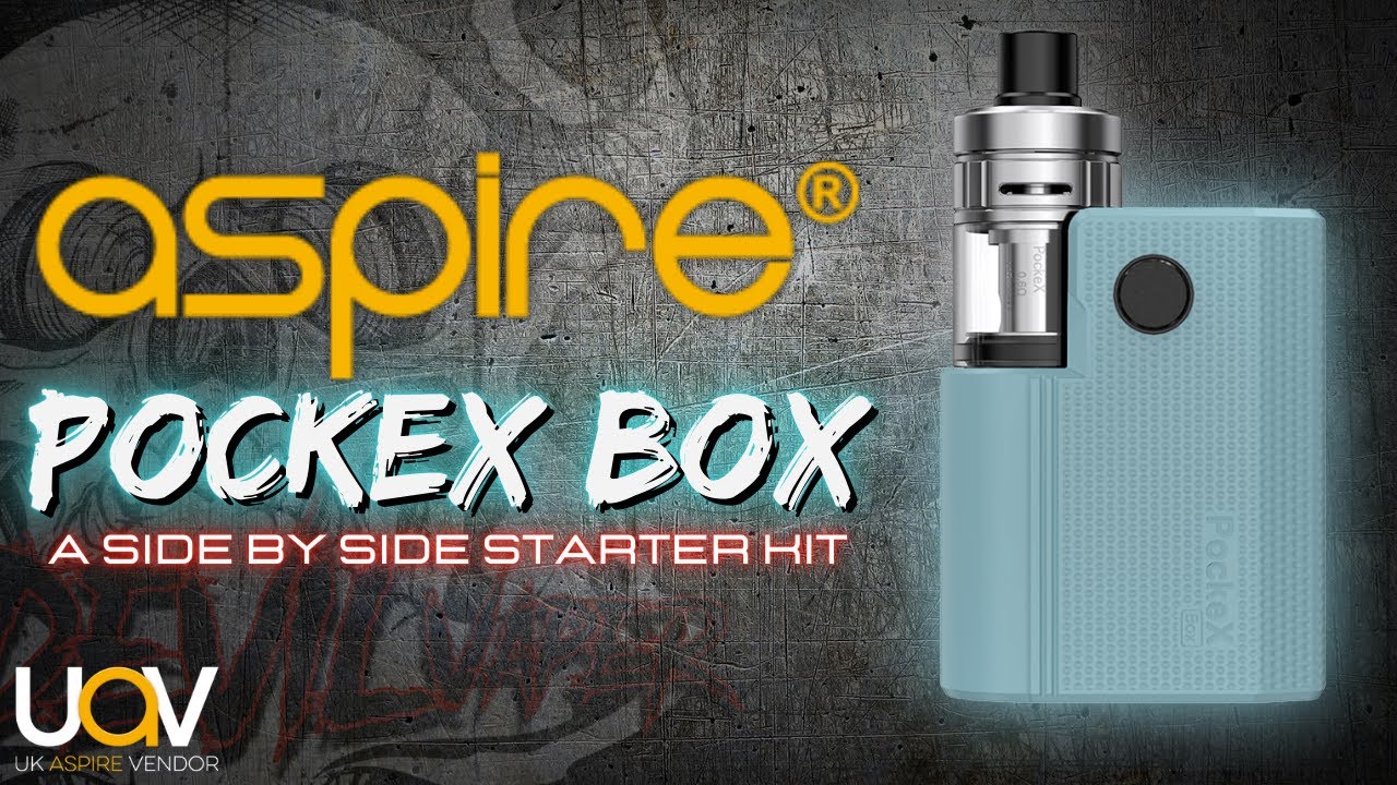 ASPIRE PockeX Box - A Side By Side Starter Kit!