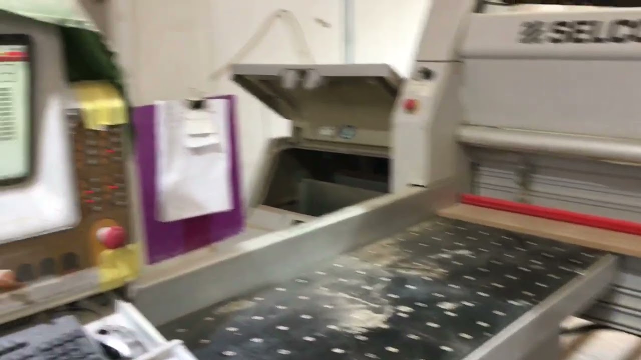 BIESSE SELCO EB70 beam panel saw machine