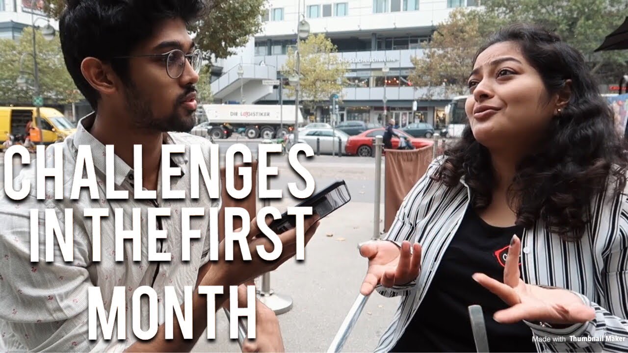 Challenges in the first month for students in Germany