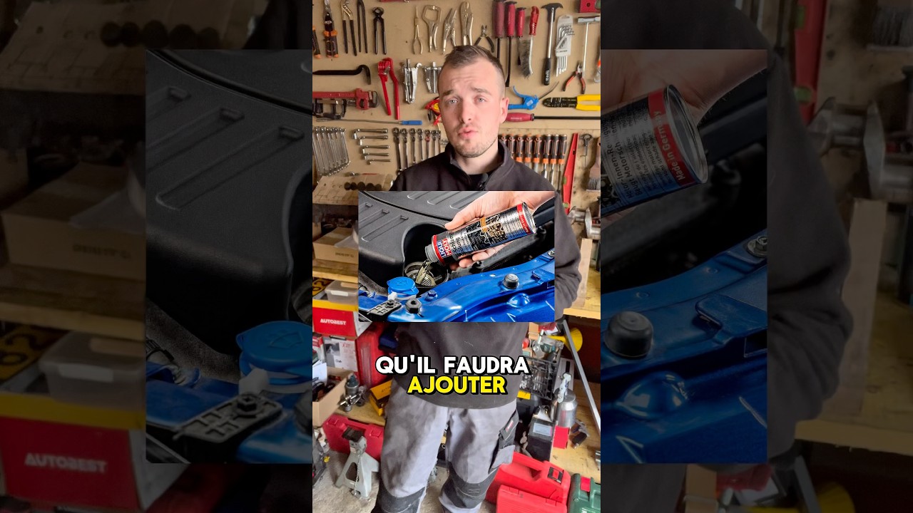 NETTOYANT PR&Eacute;VIDANGE #automobile #m&eacute;canique #vidangemoteur #vidange