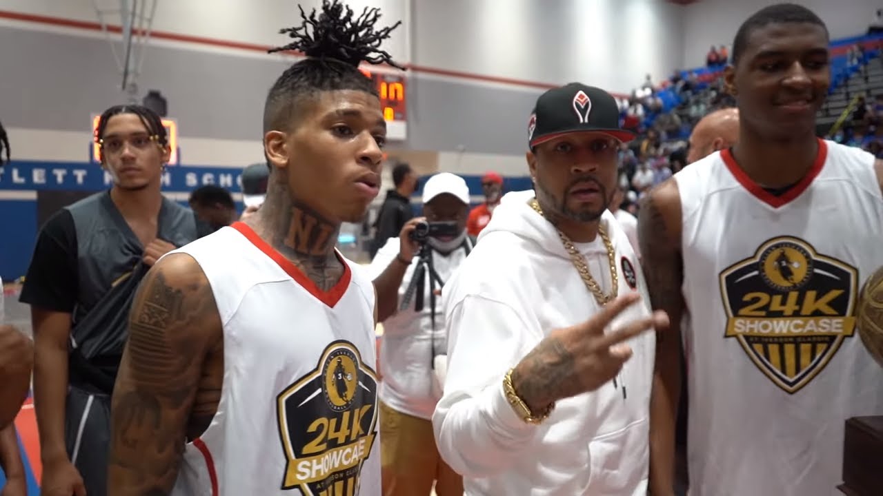 NLE Choppa Playing In Allen Iverson's High School AllStar Game!!!