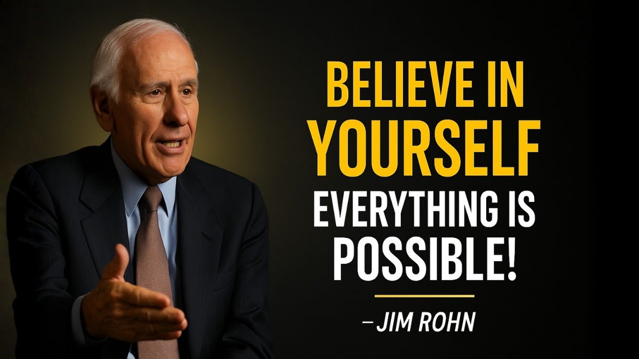I WILL BELIEVE IN MYSELF, EVERYTHING IS POSSIBLE – Jim Rohn Motivation