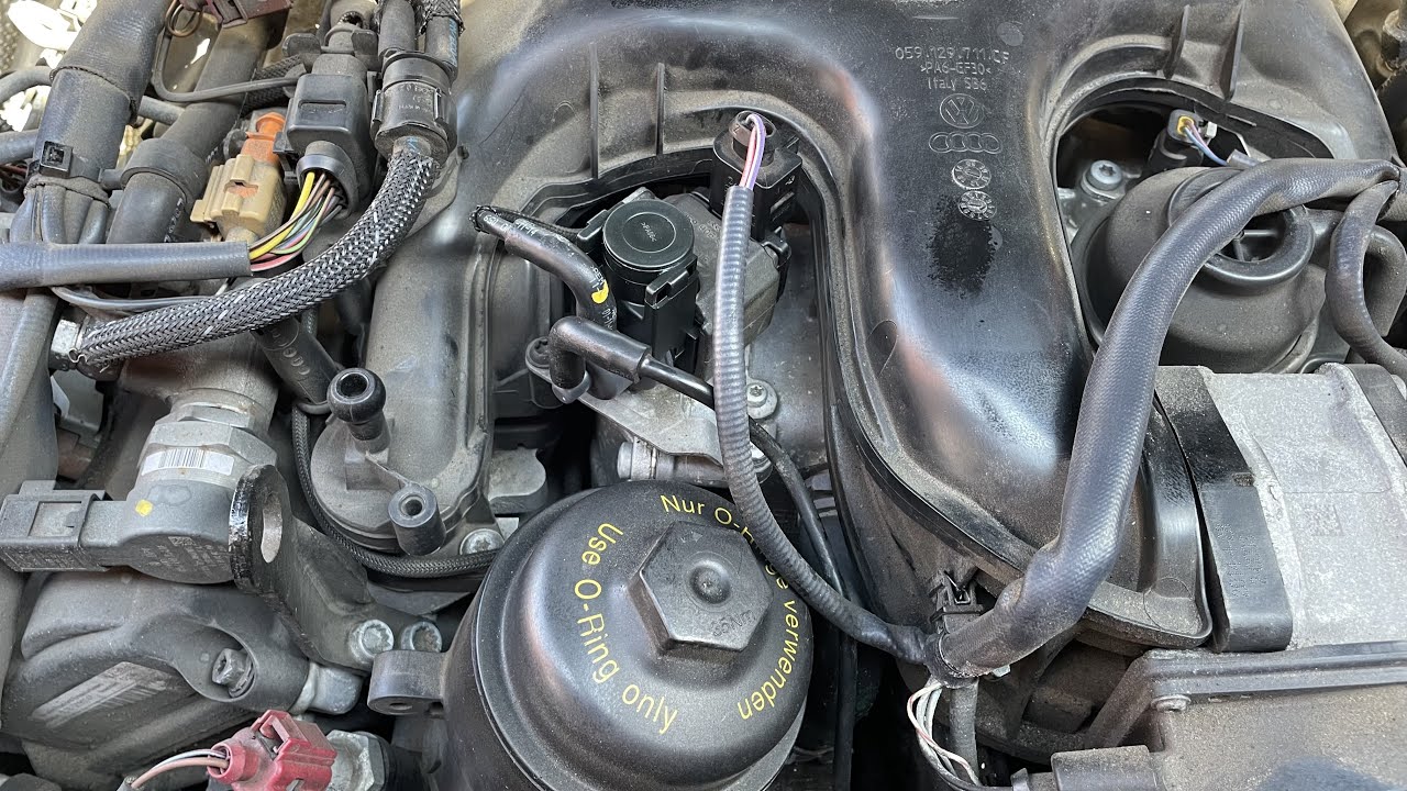 Audi A8 D4 3L TDI jak naprawić błąd 10382 - Coolant Valve for Cylinder Head. Czy to trudne? „Jan V8”