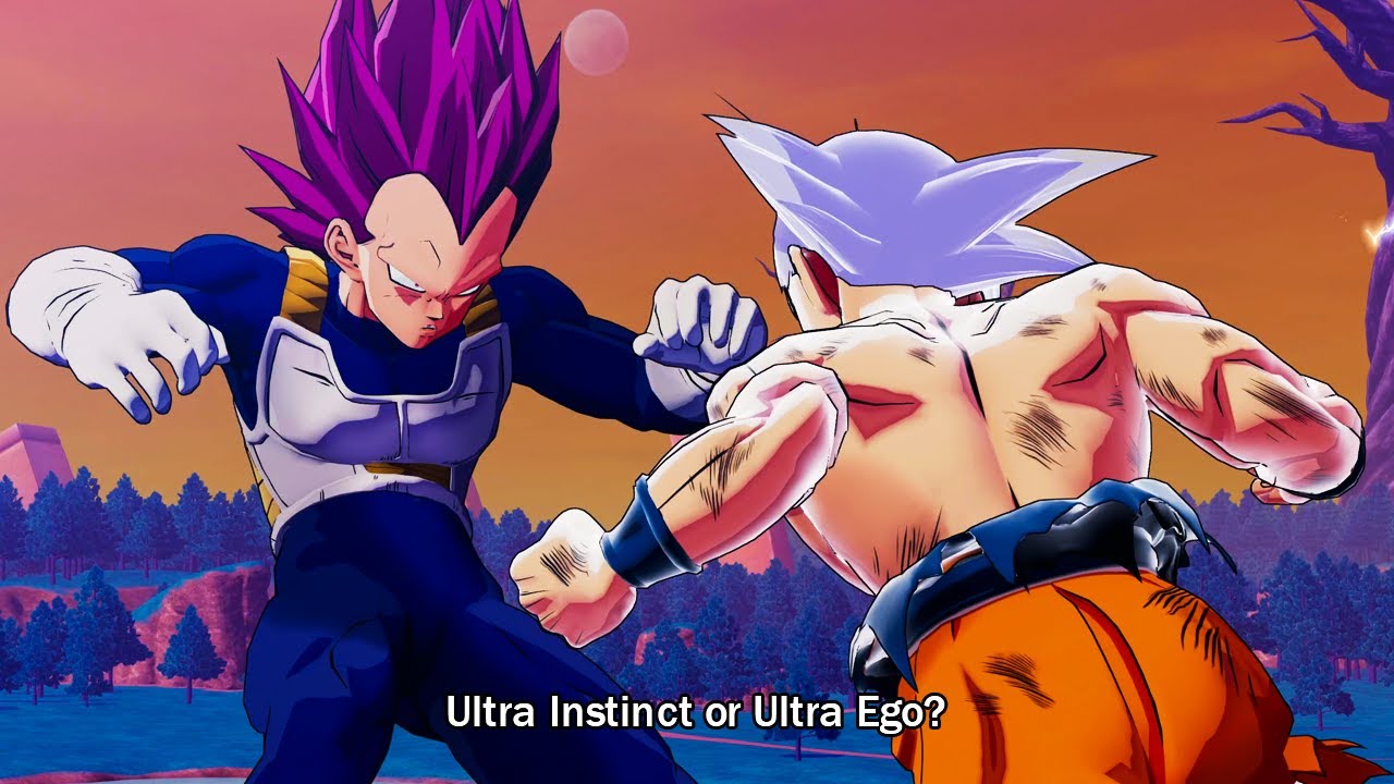 Dragon Ball Z: Kakarot - Ultra Goku vs Ultra Vegeta Mod Battles