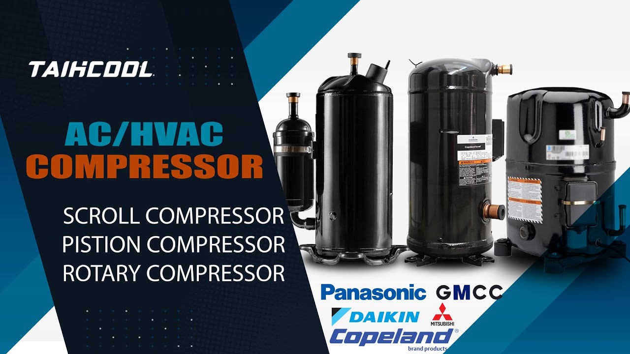Taihcool | real shot of copeland scroll compressor