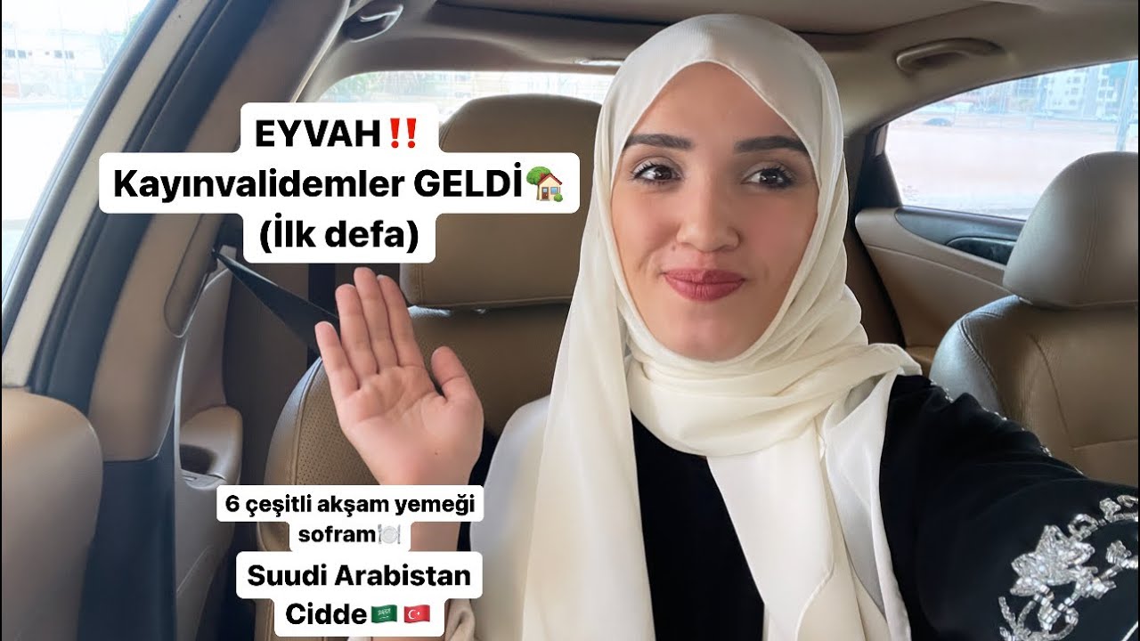 KAYINVALİDEMLER İLK DEFA EVİMİZE GELDİ🤫6 ÇEŞİT AKŞAM YEMEĞİ MENÜM ARAP-TÜRK karışık menü🍽😮‍💨