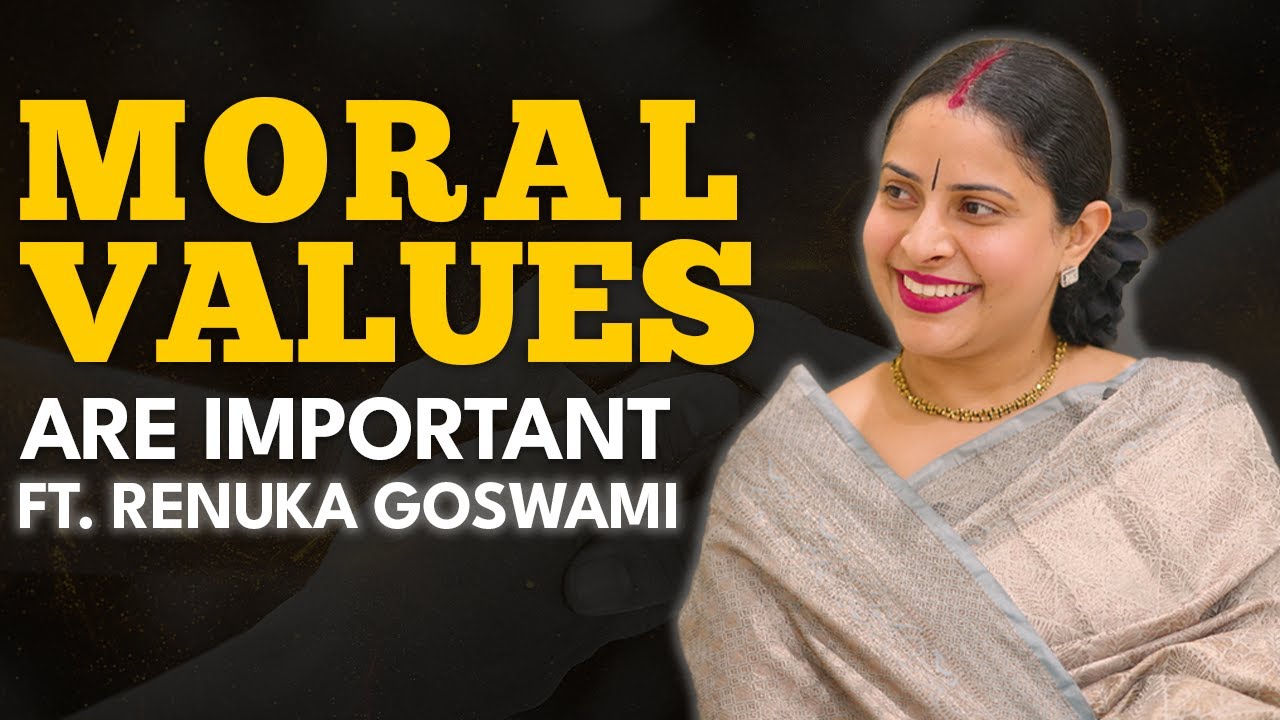 The importance of moral values FT Renuka Goswami #vrindavan #krishna #radhakrishna #radharani