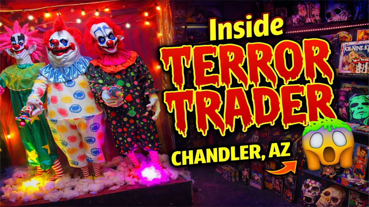 Inside TERROR TRADER! Arizona&rsquo;s Wildest Horror Collectible Store Tour