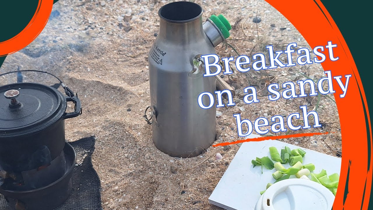 A long cut to Egypt Bay, breakfast on the beach with my Kelly kettle.