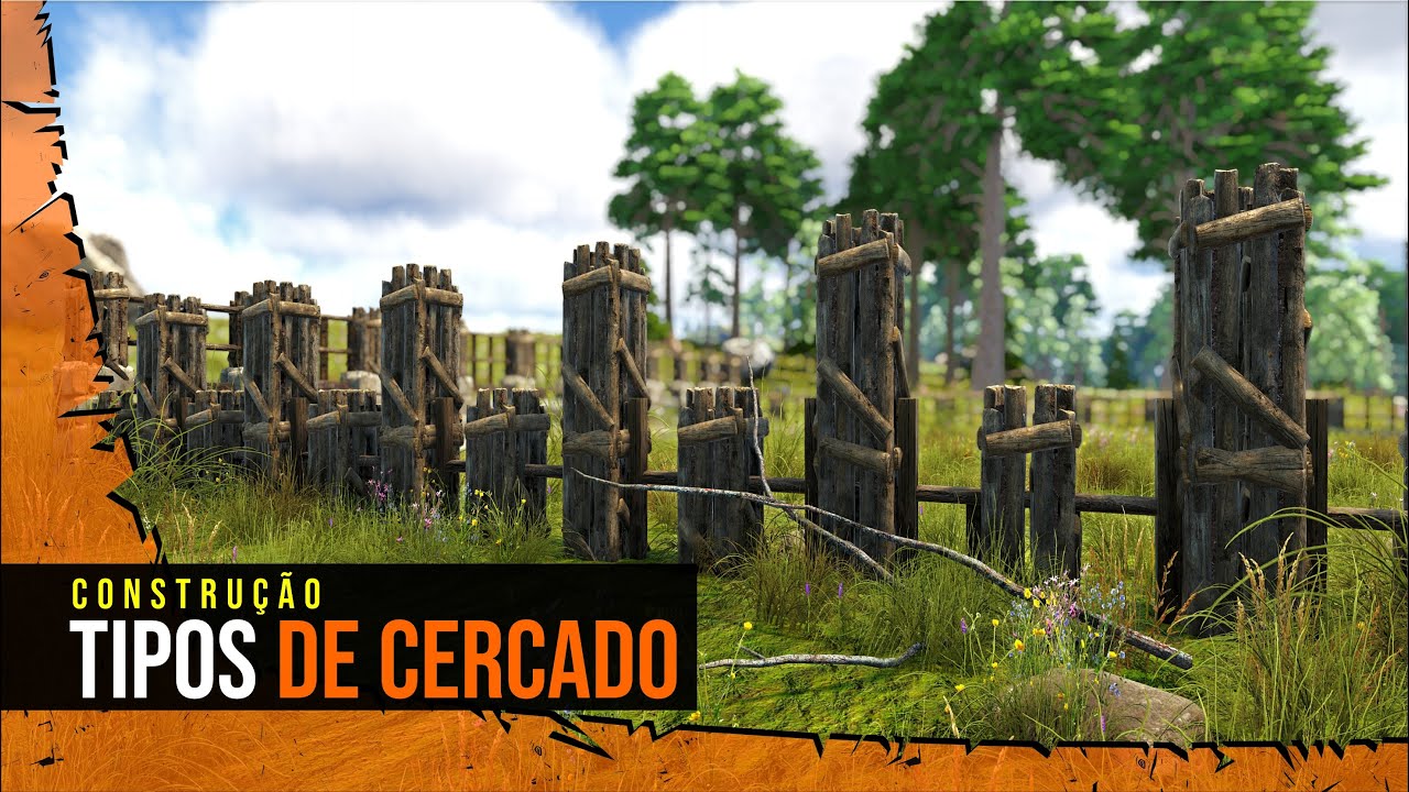 Ark: TIPOS de CERCADO de BASE