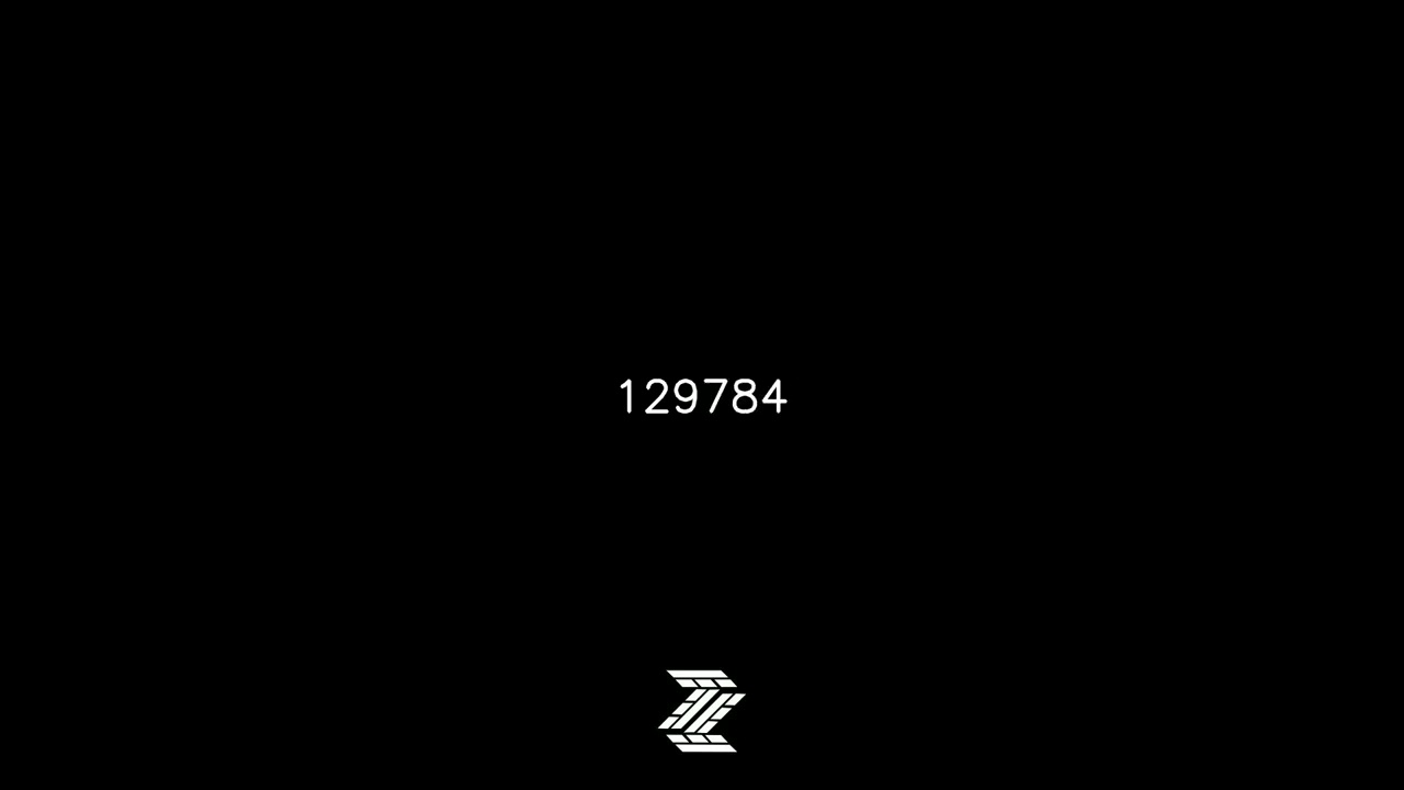 Countdown from 151,000 to 0 at 30 FPS | Engaging Visual Journey | timelyflow