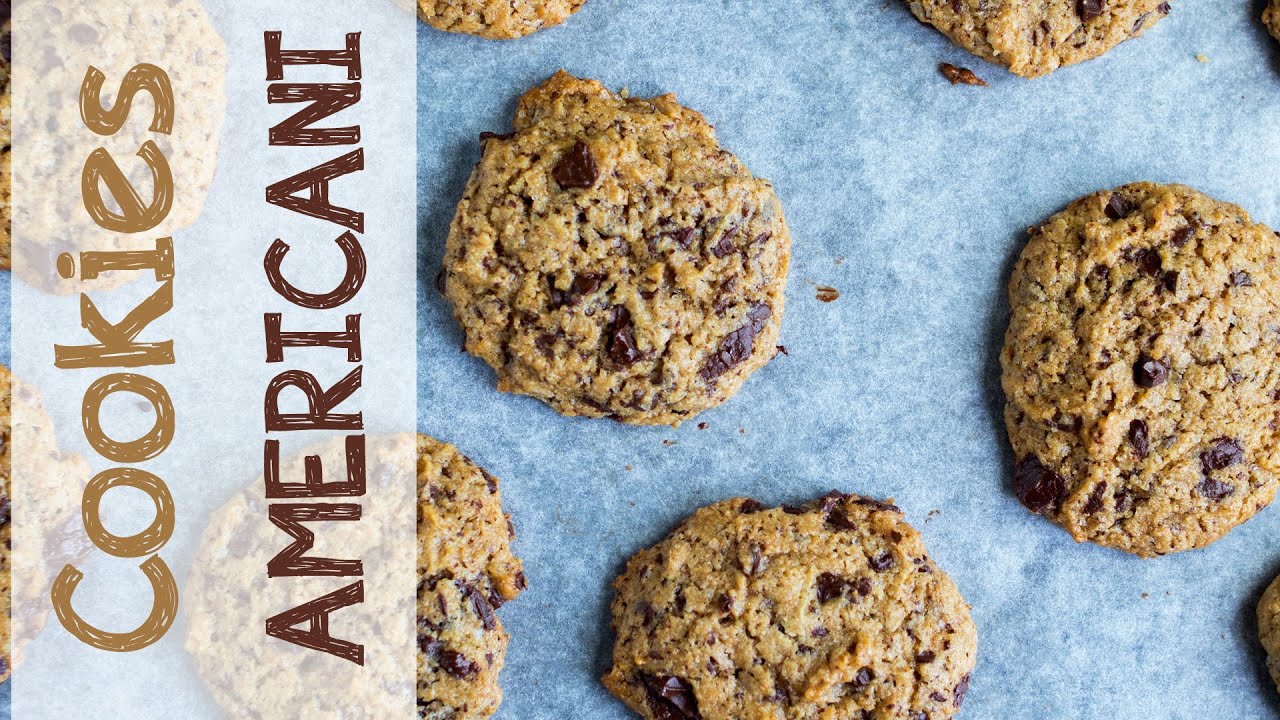 Cookies biscotti americani | Ricetta Vegan
