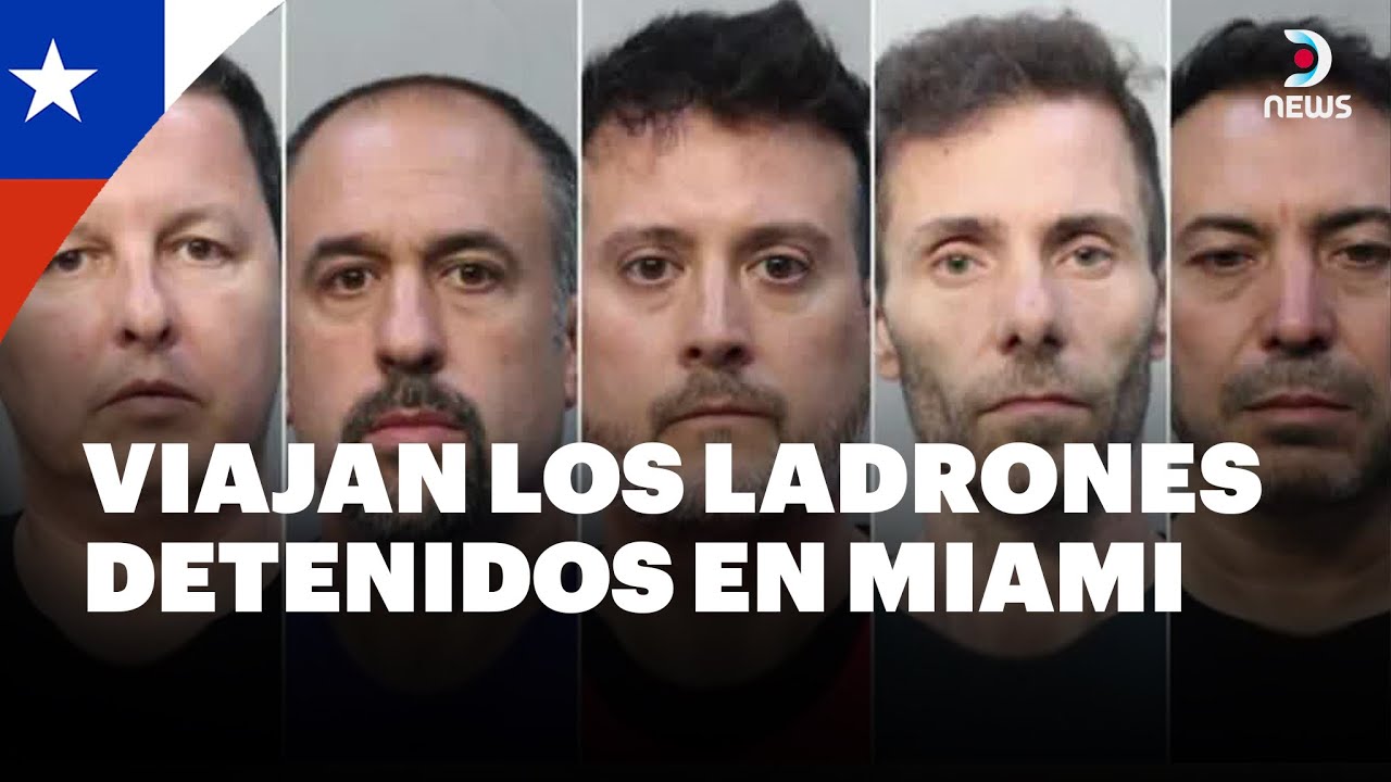 ⚖️ Los cinco ladrones argentinos detenidos en Miami retornar&aacute;n a Argentina | DNews