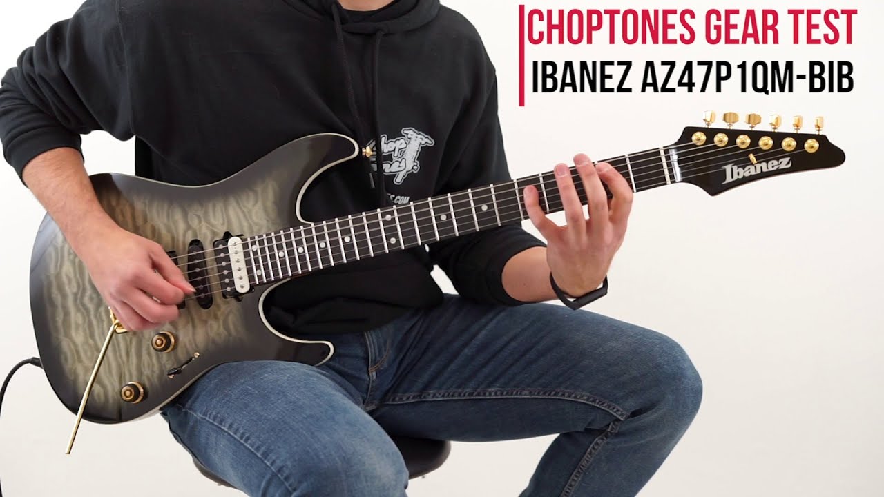 Ibanez AZ47P1QM-BIB | Demo and Playthrough (2022 New Model)